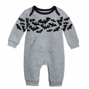WONDER NATION ROMPER - GREY MULTI SIZES (NEW WITH TAGS)